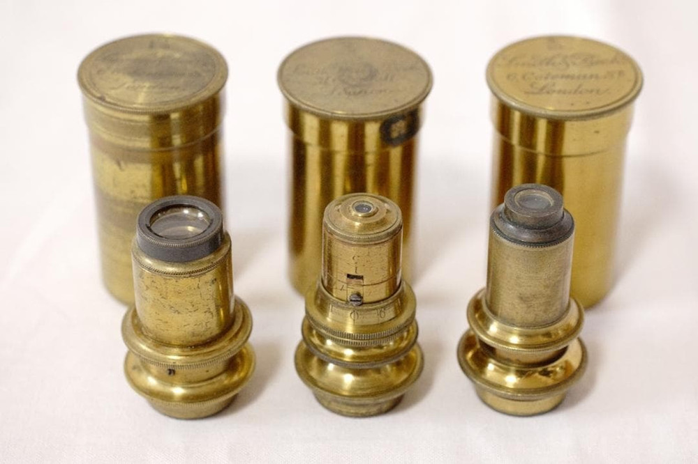 Antique Microscope Smith & Beck First Class Microscope