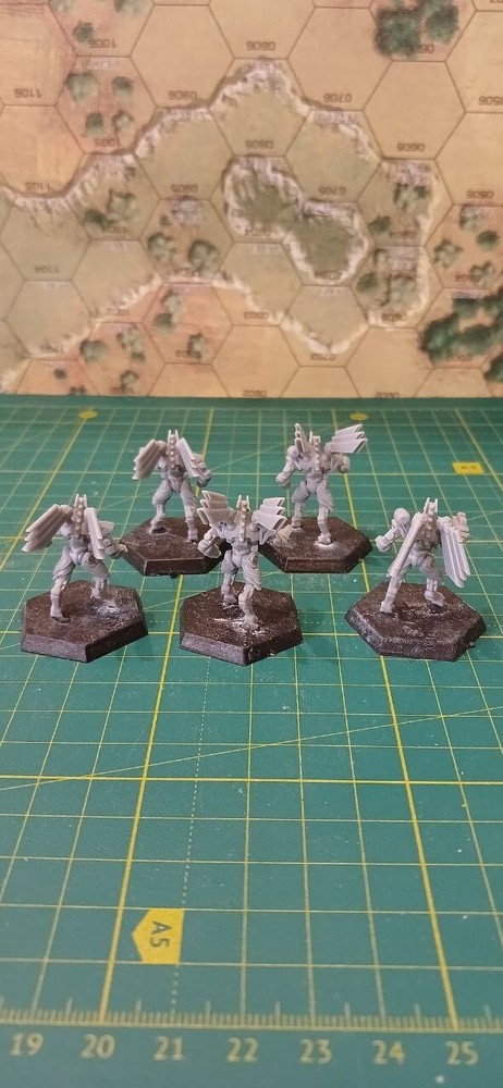 Svartlafa point protomech (5 models), battletech game miniatures