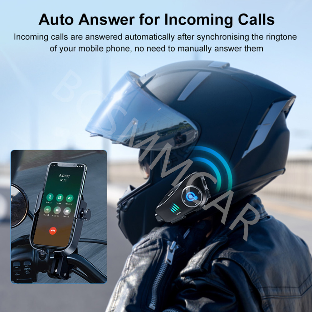 Motorcycle Helmet Bluetooth Helmet Headset W/Wireless Camera WiFi DVR Waterproof