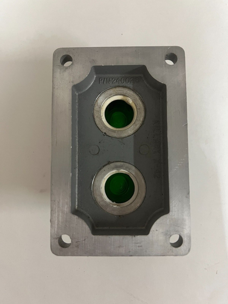 Killark XCS-0B30 GL Double Green Pilot Light Cover
