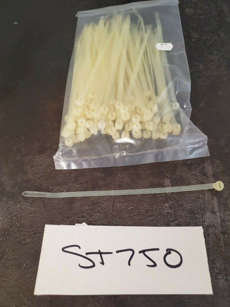 NYLON CABLE TIES  SELF LOCKING TIES  STEEL LOCKING DEVICE 1000PK ST 750