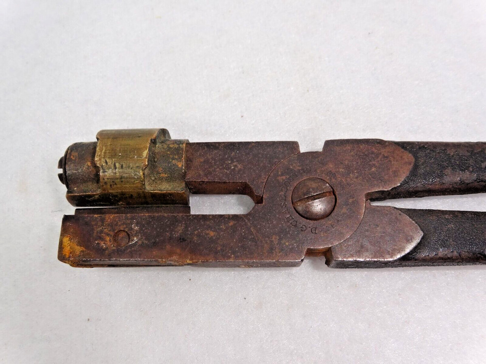 Vintage Leather Button Hole Cutter