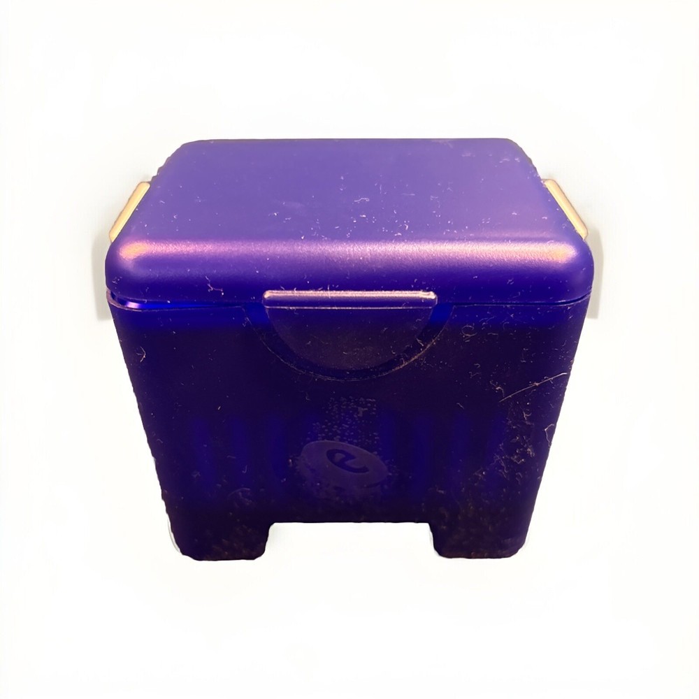 Efferdent  Case Denture Cleaning Case Denture Bath With Drain Tray