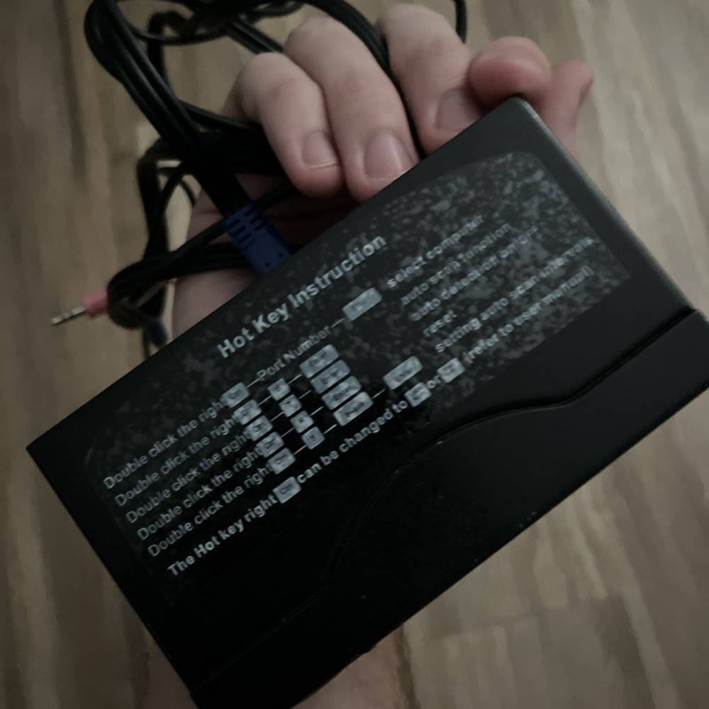 CKL Dual Displayport KVM Switch