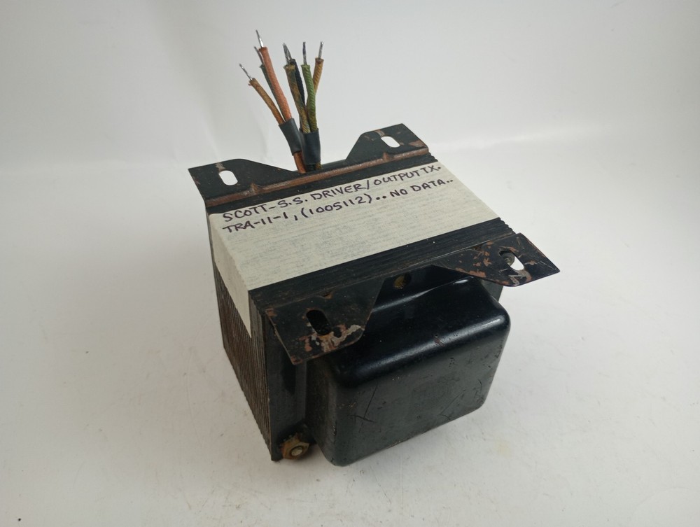 1 Scott Driver/Output Transformer -Tests Good-part TRA-11-1--solid state
