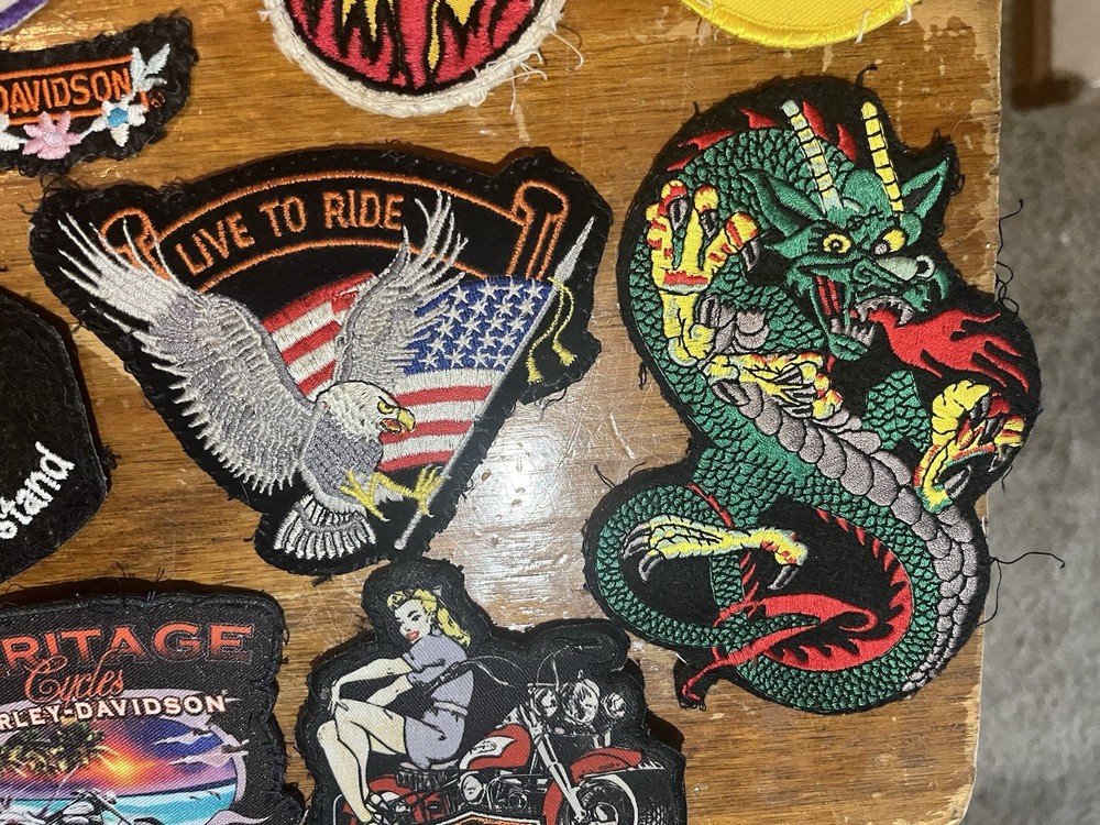 Harley Davidson Patches