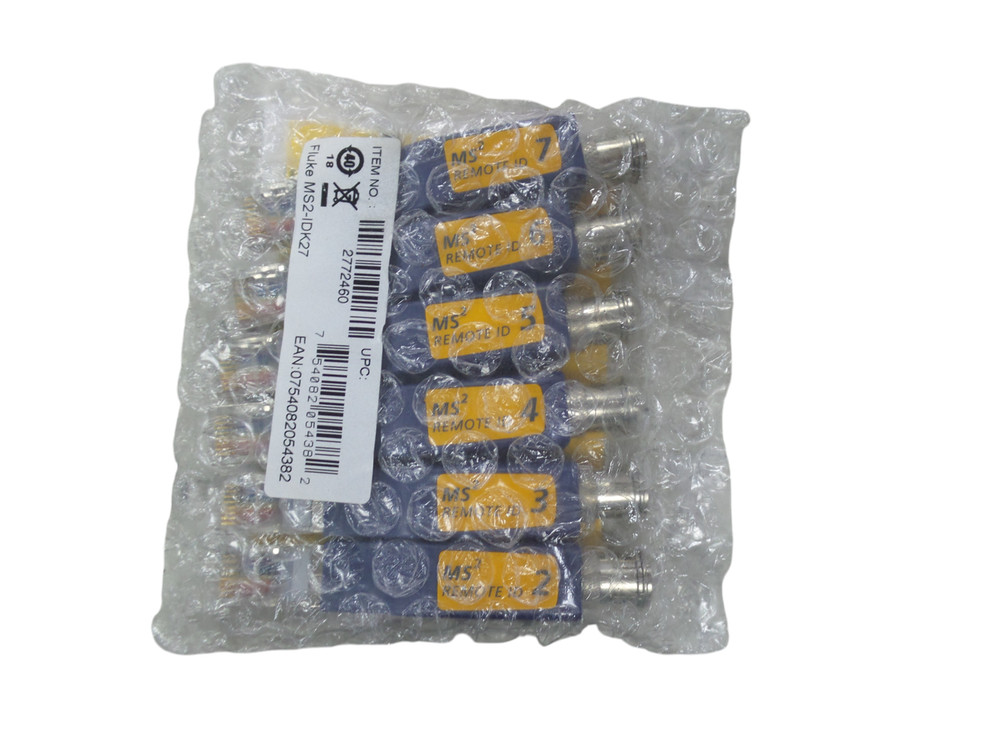 Fluke Networks MicroScanner2 MS2-KIT Cable Verifier Kit Remote ID with Case