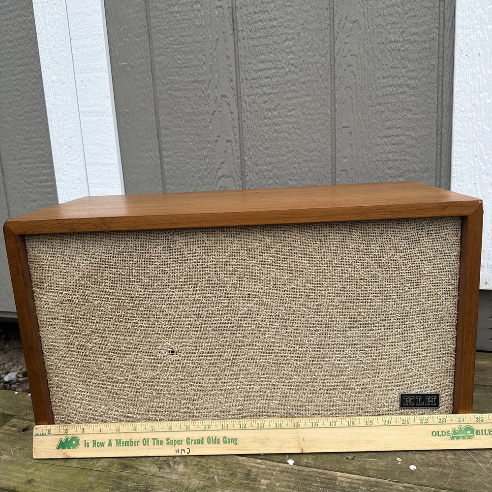 KLH Model Four Complete Range loudspeaker system. (1) Tested And Working