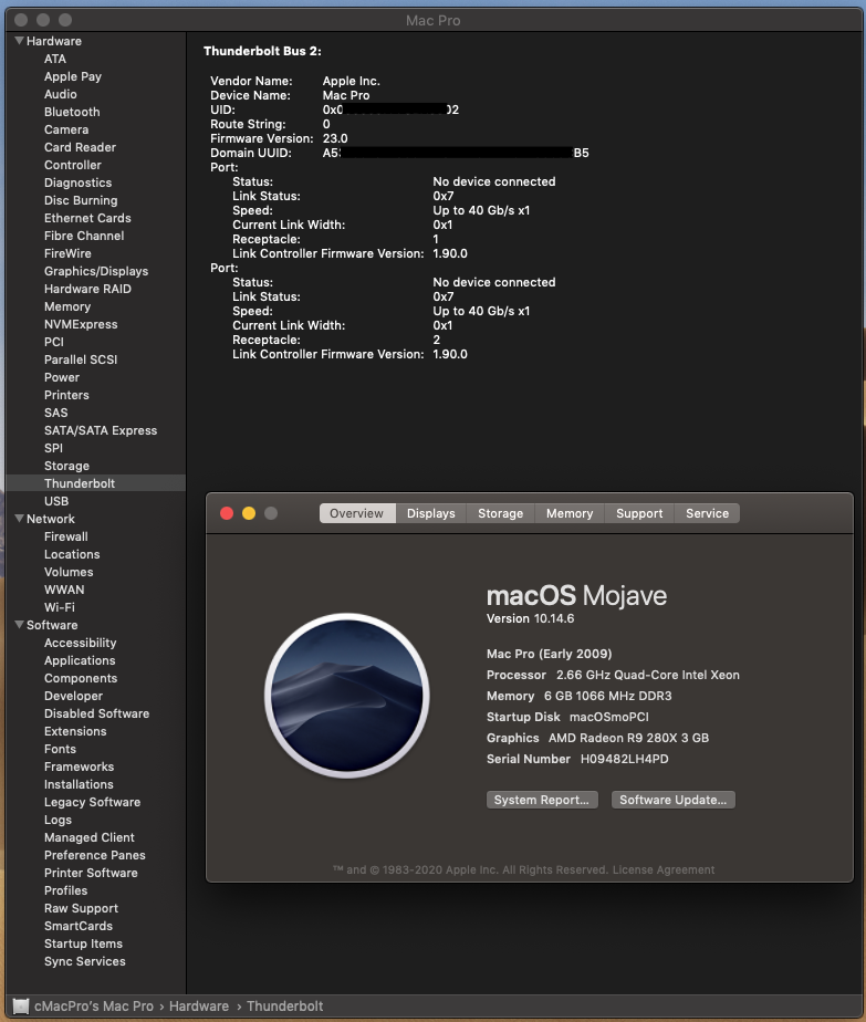 Gigabyte Titan Ridge Thunderbolt 3 FLASH SERVICE for Apple Mac Pro or Hackintosh