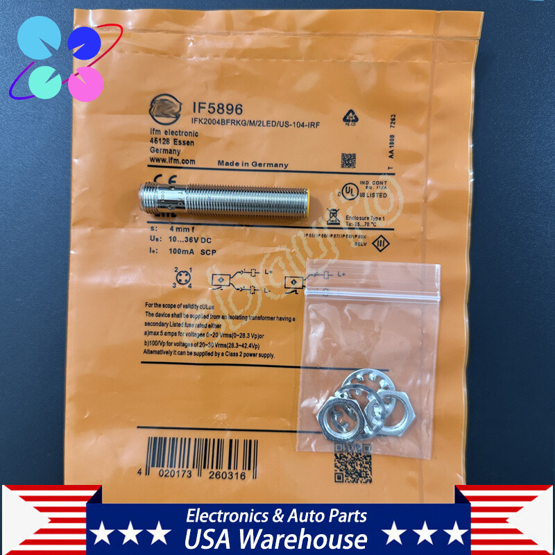 New Replacement For IFM Efector IF5896 Proximity Sensor IFS896