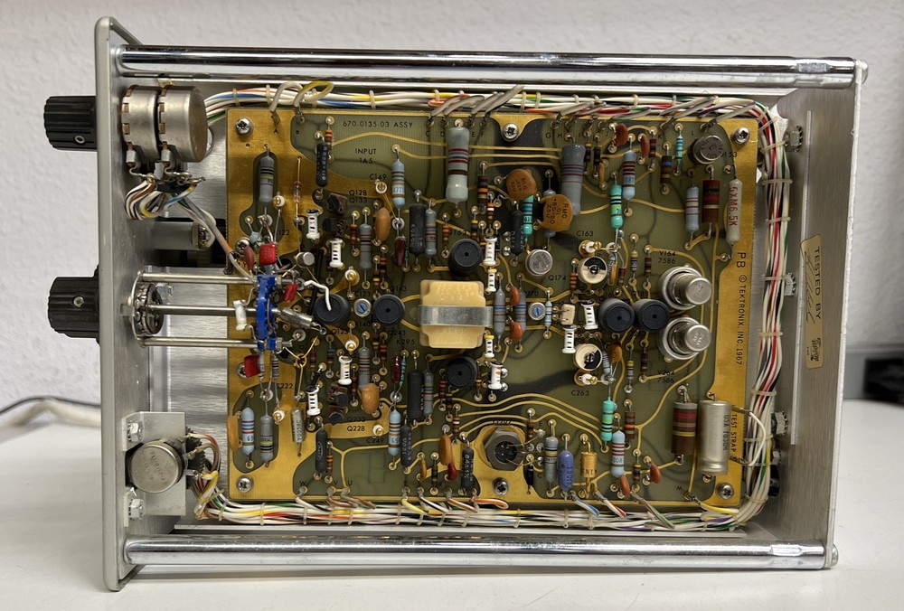 Tektronix Type 1A5 Plug-In Unit Oscilloscope