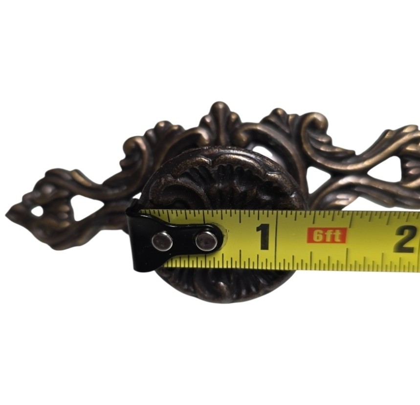 Bronze color Drawer Pulls Backplates Knobs & Keyhole Escutcheon Set