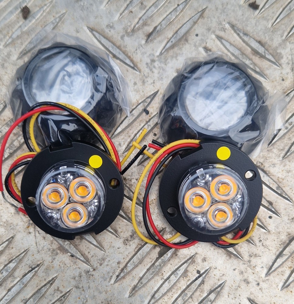 hideaways strobe lights and Surface Mount LED  PAIR FAL03 ..LAST PAIR