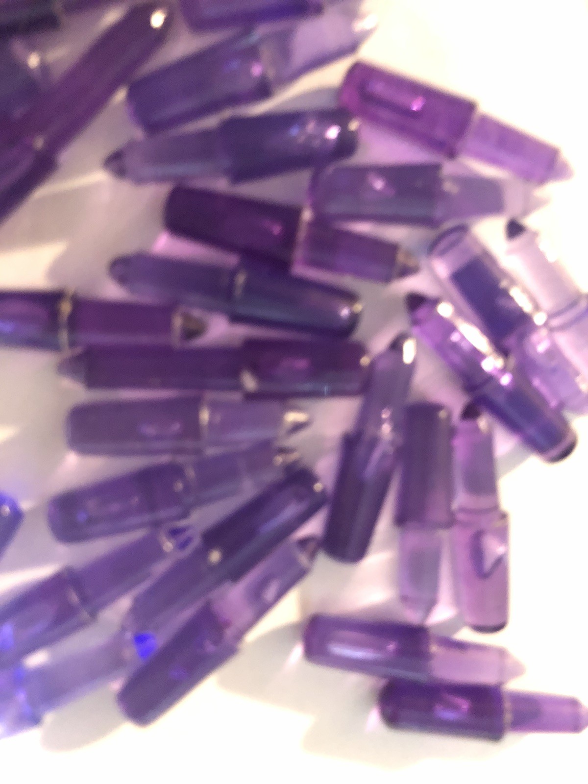 100 VINTAGE purple Lite Brite bubble pegs Toy Crafts  pegs always sanitized.