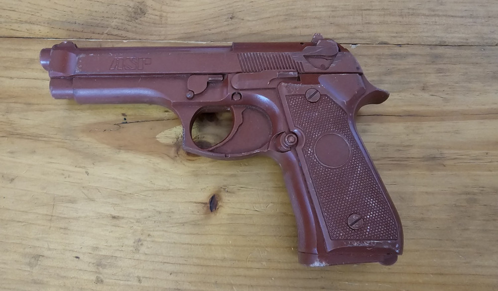 ASP 7301 Red Gun Practice Simulation Training Aid (weighted)