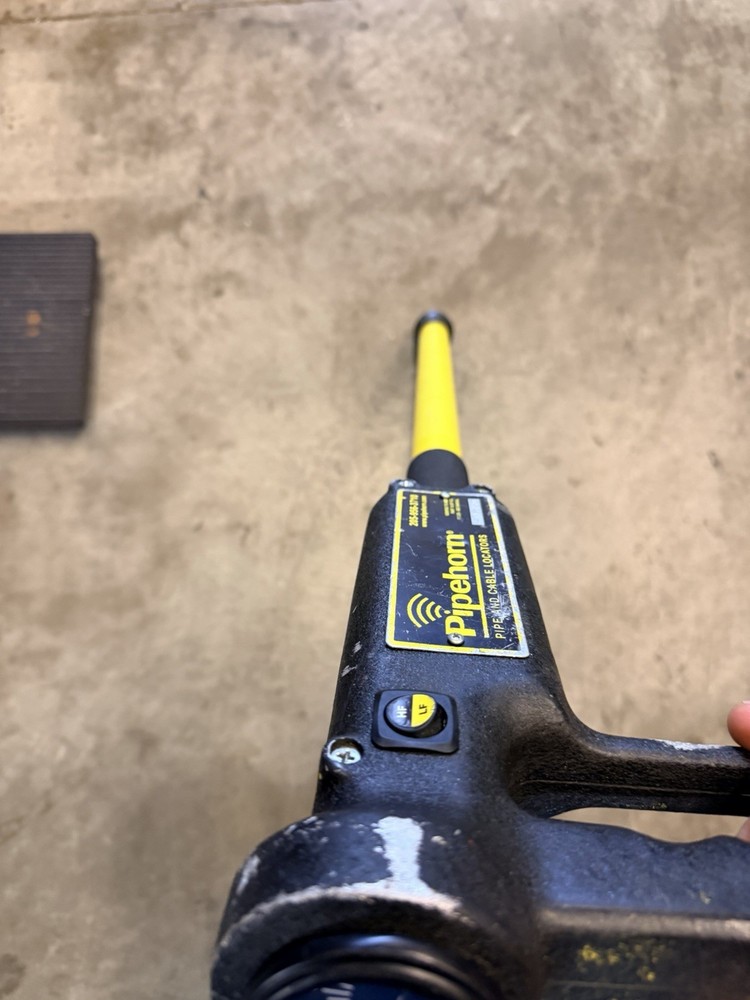 AS-IS Pipehorn 800-HL Pipe & Cable Locator Wand Receiver *Missing Transmitter*