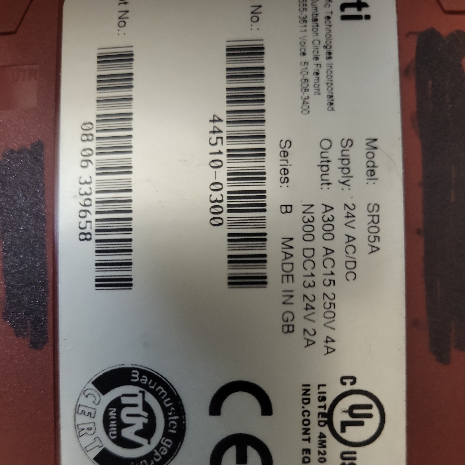 OMRON 44510-0300 / 445100300 (USED)