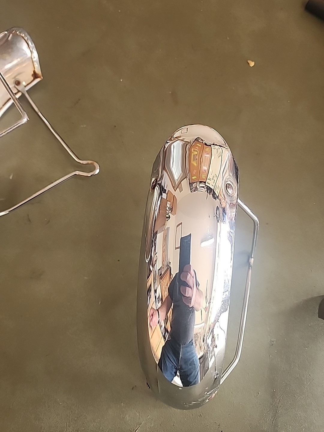 2000s SCHWINN LIL STINGRAY TRICYCLE CHROME FRONT +REAR FENDERS NICE SHAPE L$$K