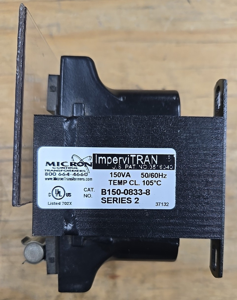 Micron Impervitran B150-0833-8 Control Transformer