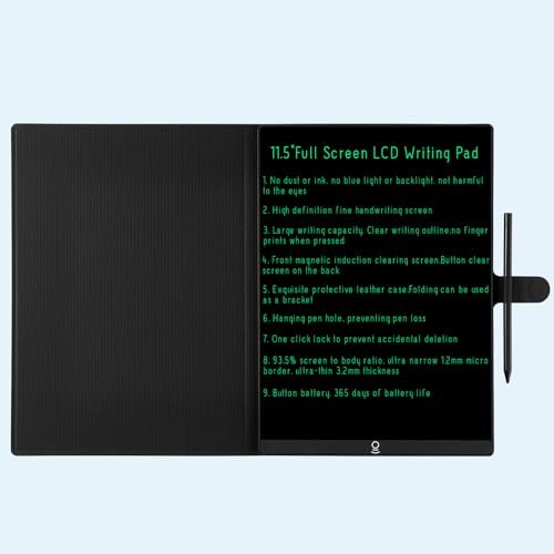 11.5in Erasable Writing Tablet for Drafting, Taking Notes and Leaving Message,