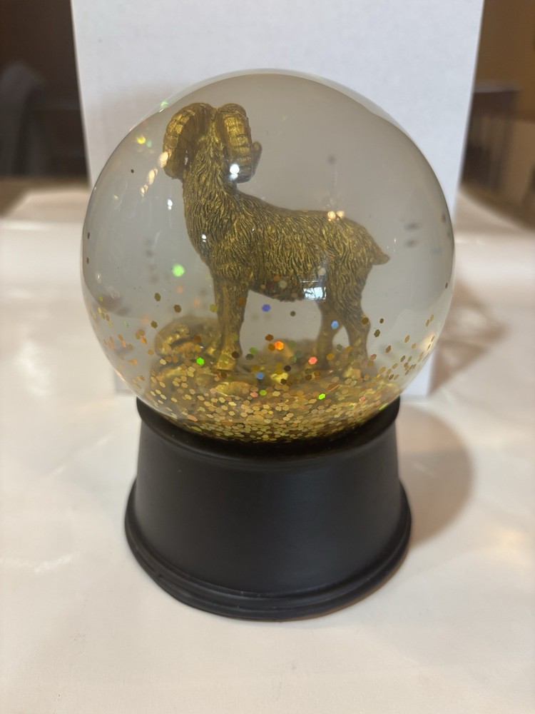 Shiner Bock Beer Snow Globe