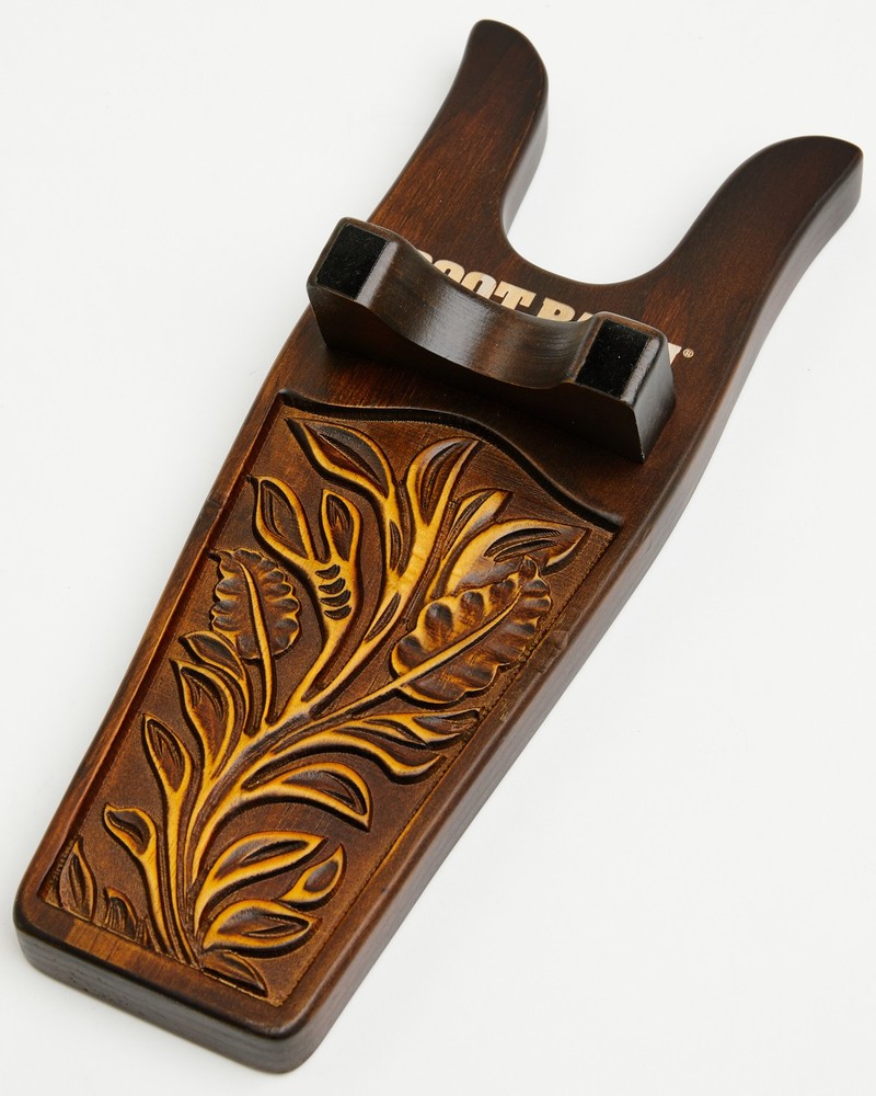Boot Barn Cassidy Tooled Floral Boot Jack - BBAFA25BJ4-DKBN