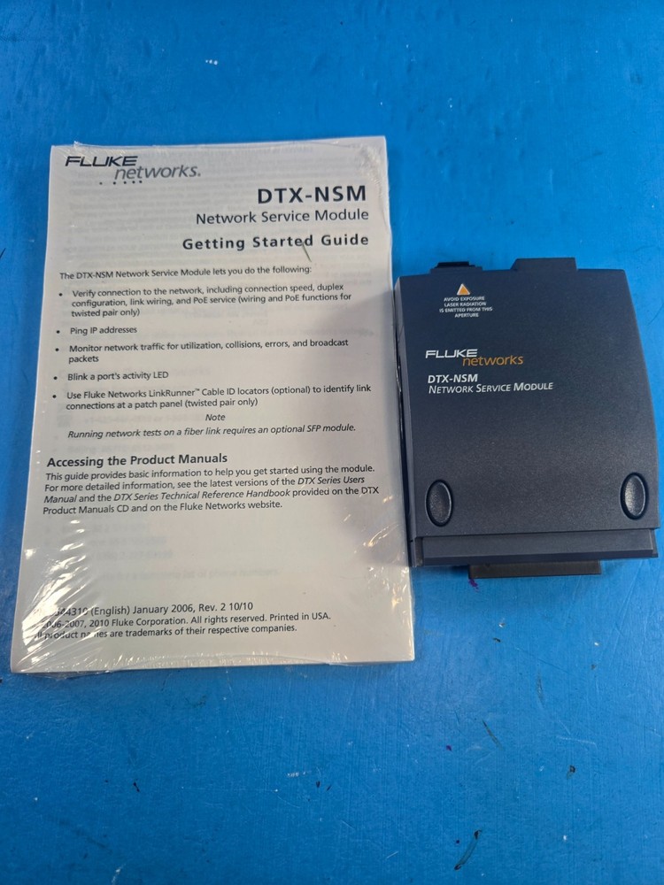 Fluke DTX-NSM Network Service Module