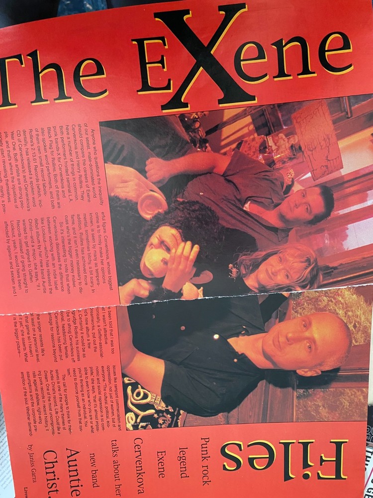 Auntie Christ, Three Page Vintage Clipping