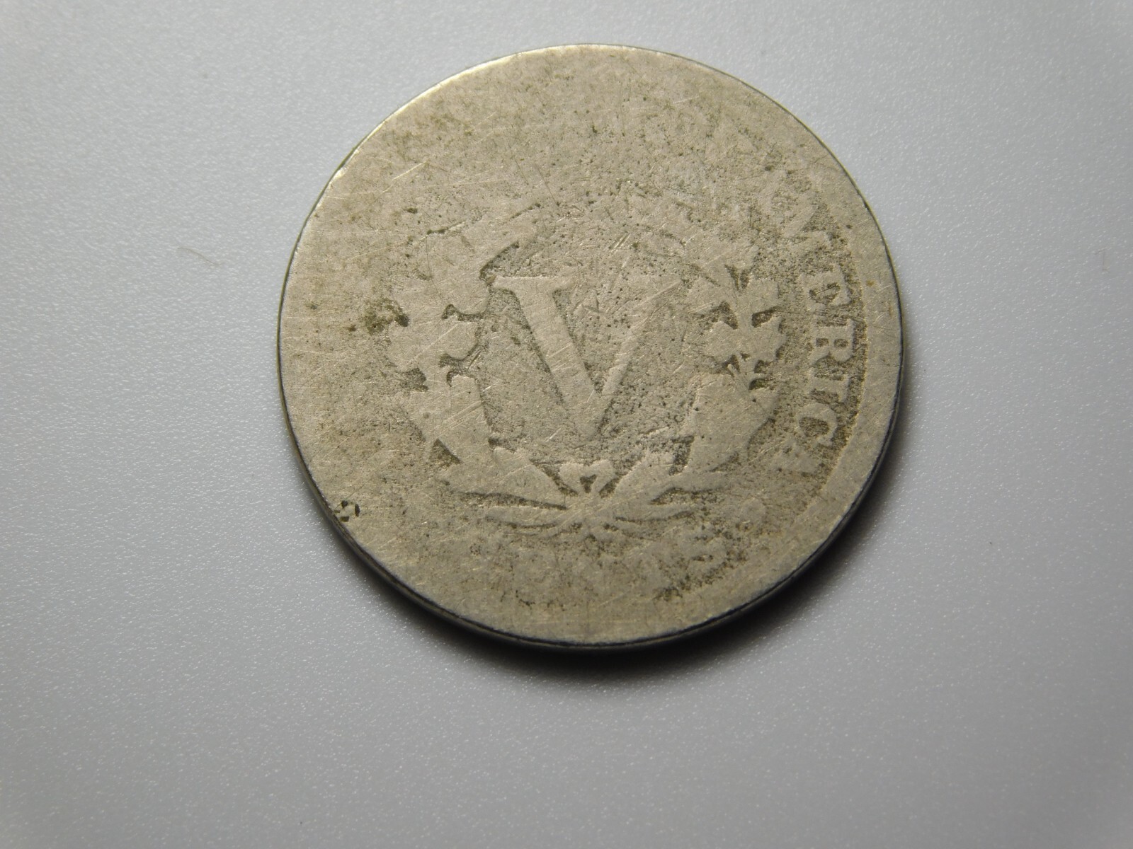 OLD US COIN 1894 LIBERTY HEAD V NICKEL