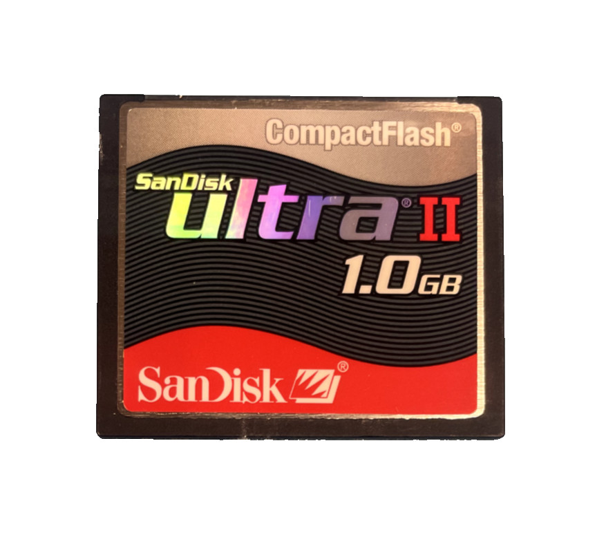 SanDisk 1GB Ultra II CompactFlash Memory Card NEW