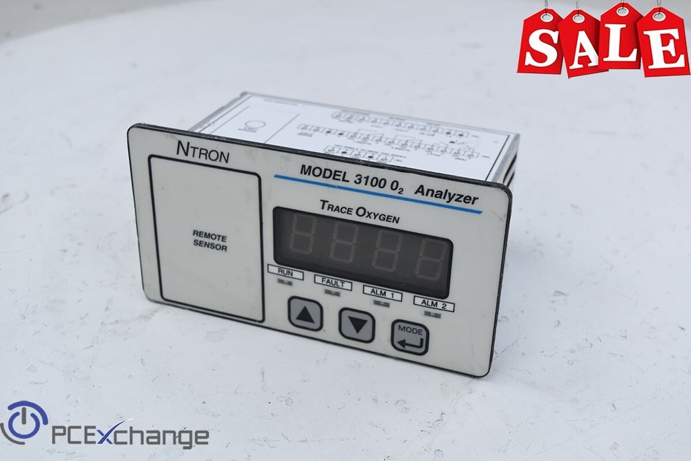 NTRON H2000286 O2 Analyzer