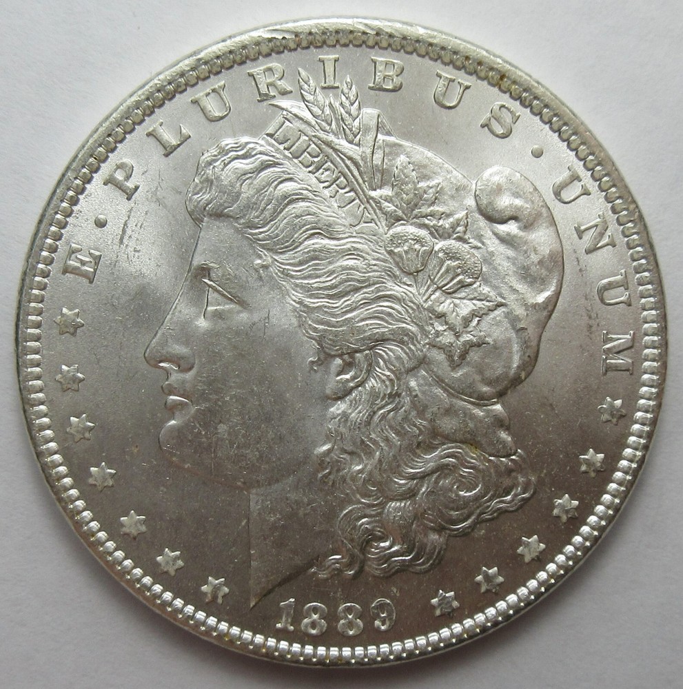 1889 Silver Morgan Dollar - Choice Unc- (#126h)