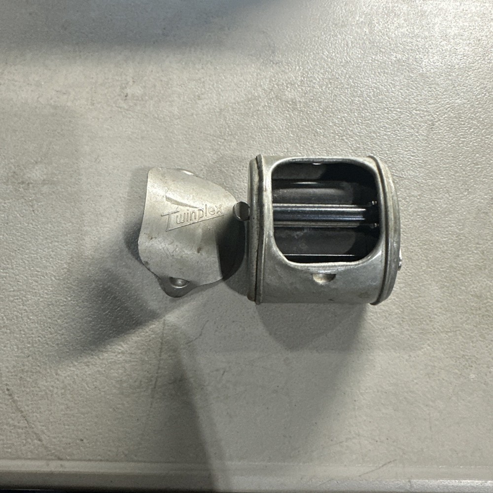 Twinplex Razor Sharpener Vintage Barber Tool Hand Crank