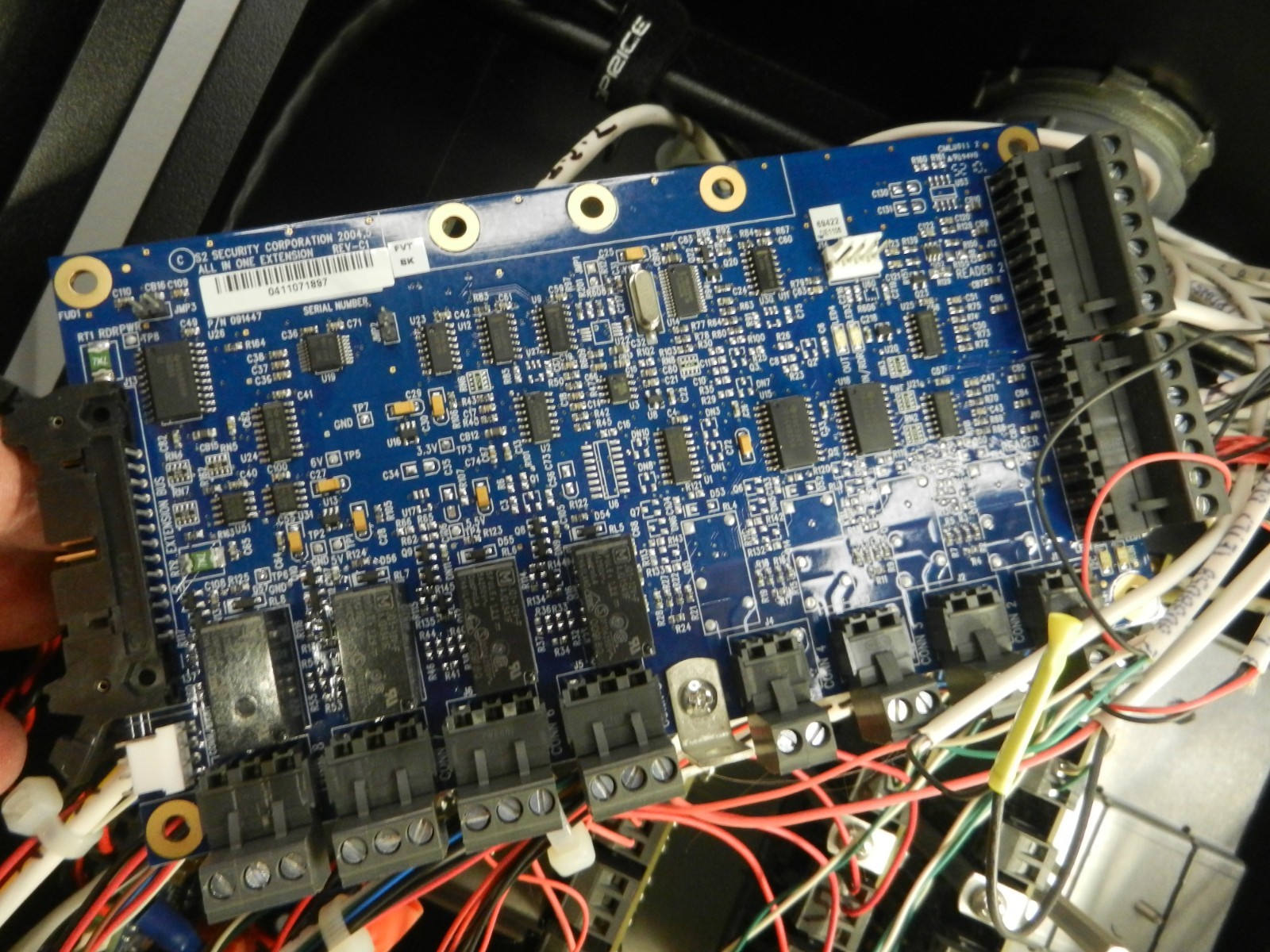 S2 SECURITY NetBOX * * Access Control CABINET Network Node 091447 Access Blades