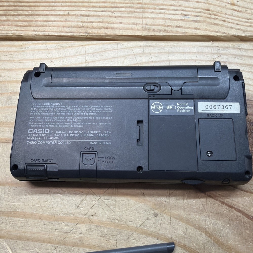 Cassiopeia A-11A PDA Pocket Computer Casio