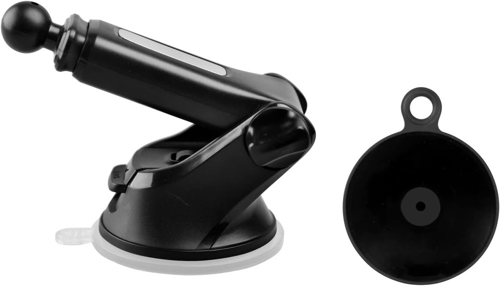 Adjustable Suction Cup Mount for Garmin GPS - Easy One-Hand Operation Arm