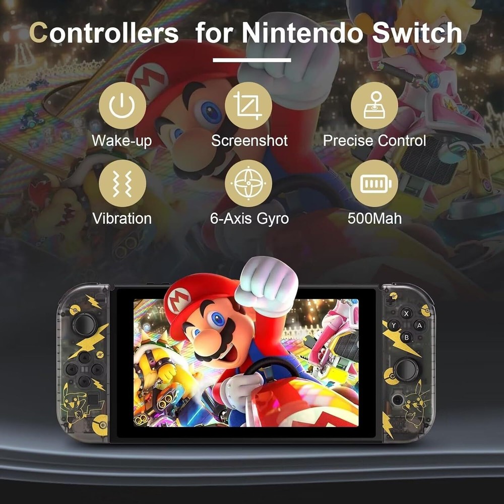 For Nintendo Switch Joy-con-Controller Left W/ Right Wireless Gamepad 1-Pair USA