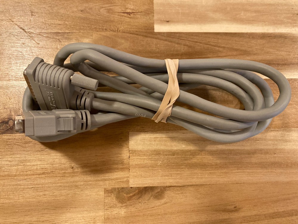 Hewlett Packard 06680-80003 HP Parallel Interface Printer Cable Cord 6 FT