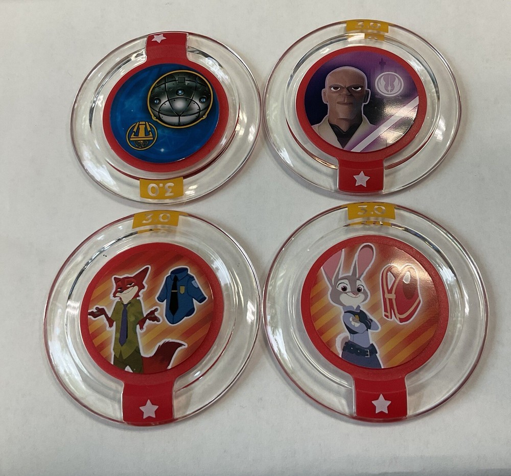 Disney Infinity Marvel Super Heroes Disc Holder Plus 12 Disc”s Read