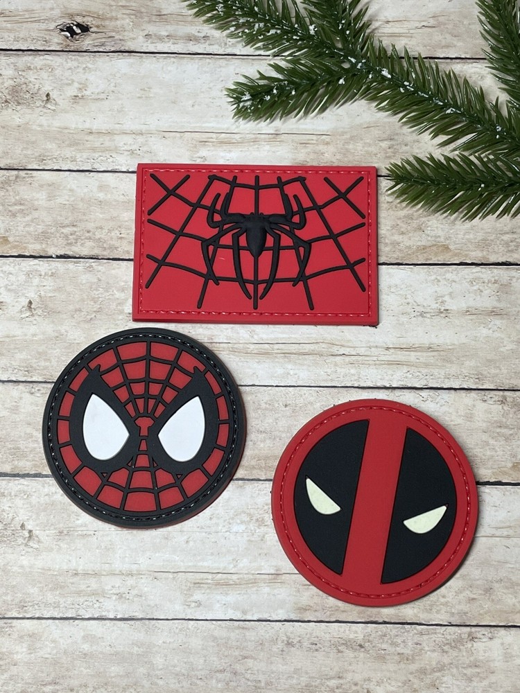 Spider-Man PVC Patch - Tactical Morale Patch - USA Flag Patch