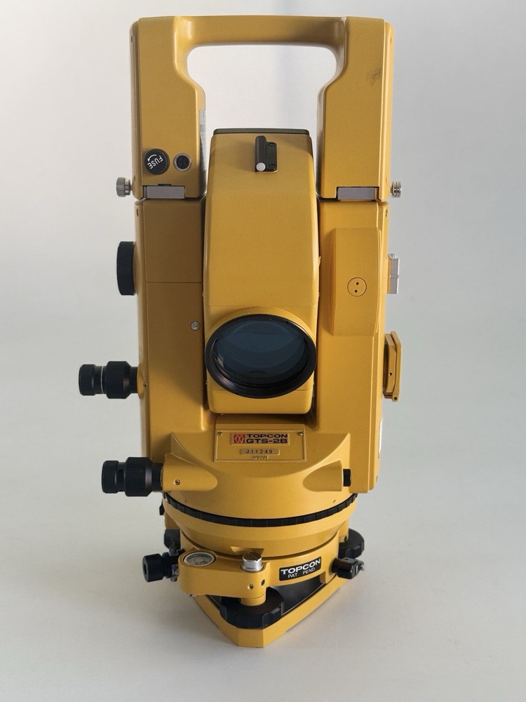 Topcon GTS-2B Total Station ~ Case, Controller, & Accessories - Untested, As-Is