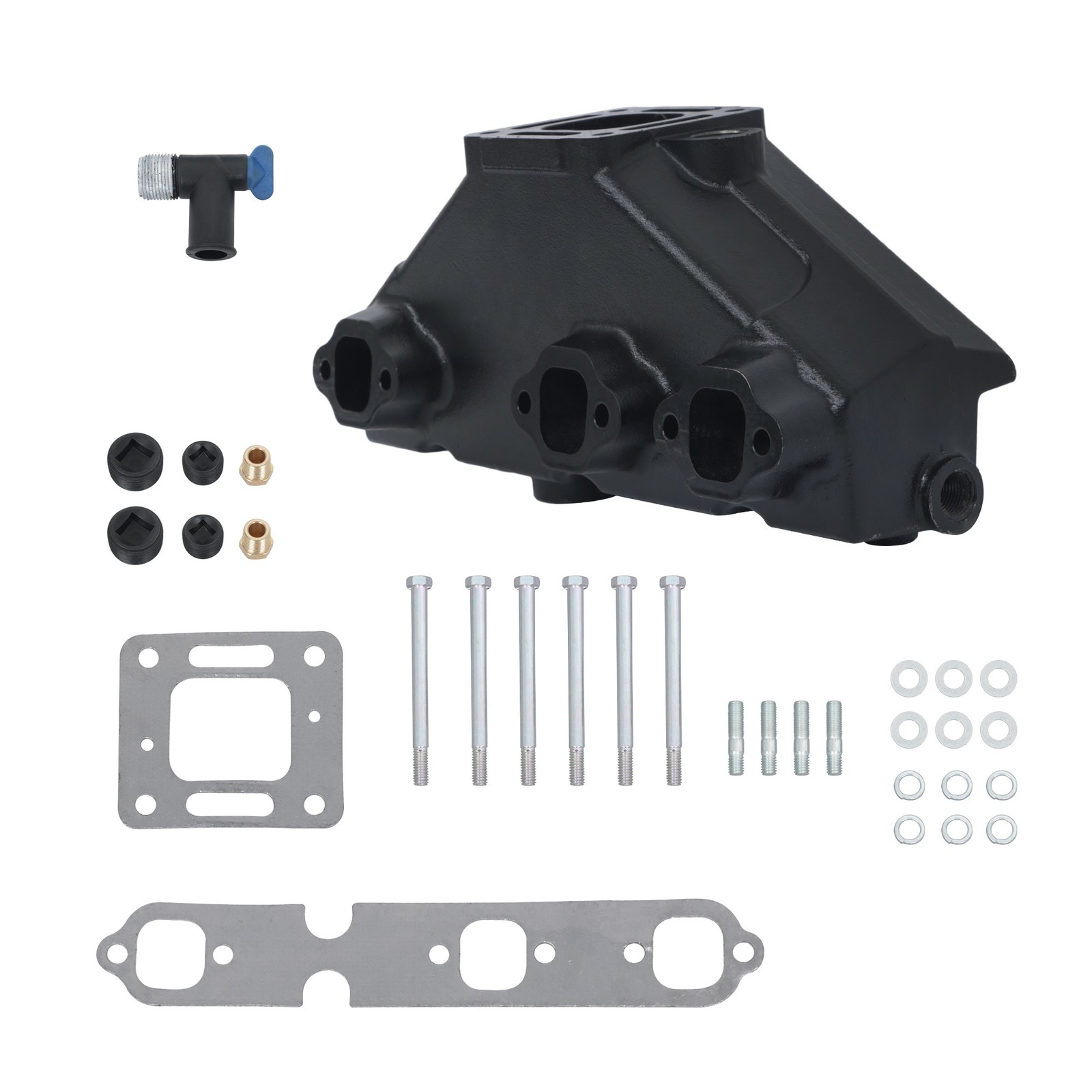 2× For Mercruiser 4.3L V6 1985-2002 Exhaust Manifold Replaces# 99746A17 99746A3