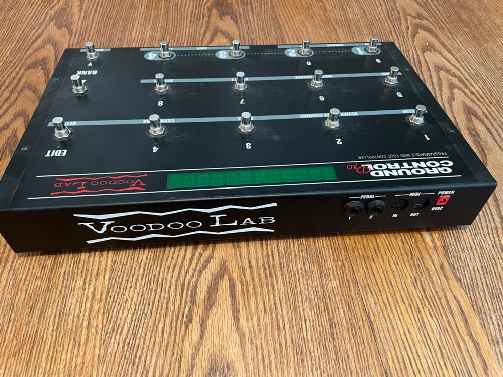 Voodoo Lab Ground Control Pro Programmable MIDI Foot Controller