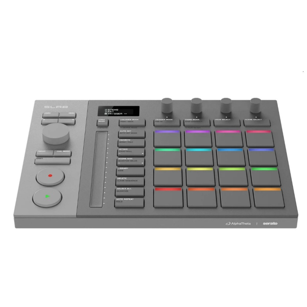 ALPHATHETA SLAB Music Production Controller Optimized for Serato Studio