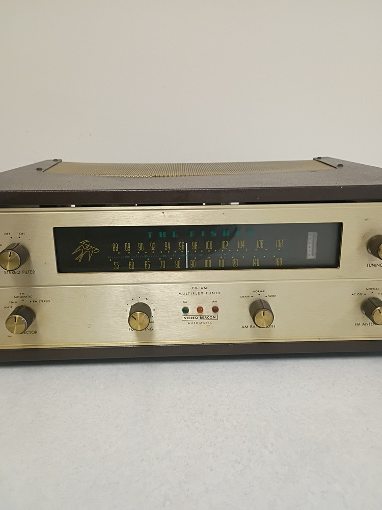 Fisher R-200 1960 Testing Working Lights Up Read