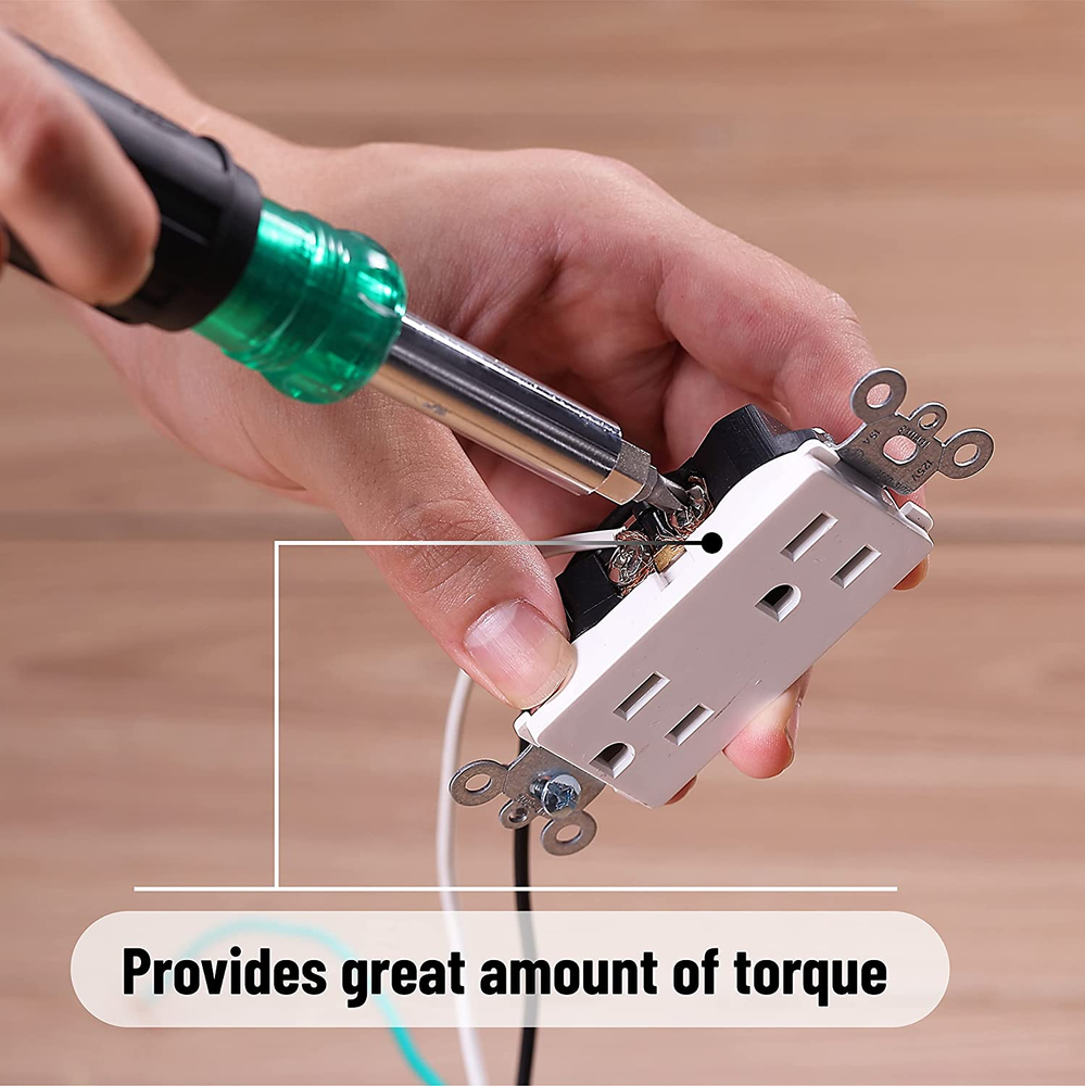Bates- 11-in-1 Screwdriver/Nut Driver Multi-Bit Screwdriver Multi Screwdriver