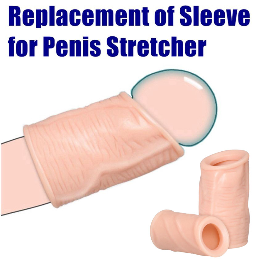 2PCS Penis Glans Foreskin Phimosis Curing Correction Ring For Man Supplement Kit
