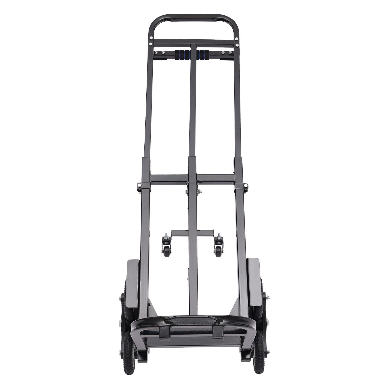460lbs Black Stair Climbing Cart Trolley Stair Climber Hand Truck 29-45in Height