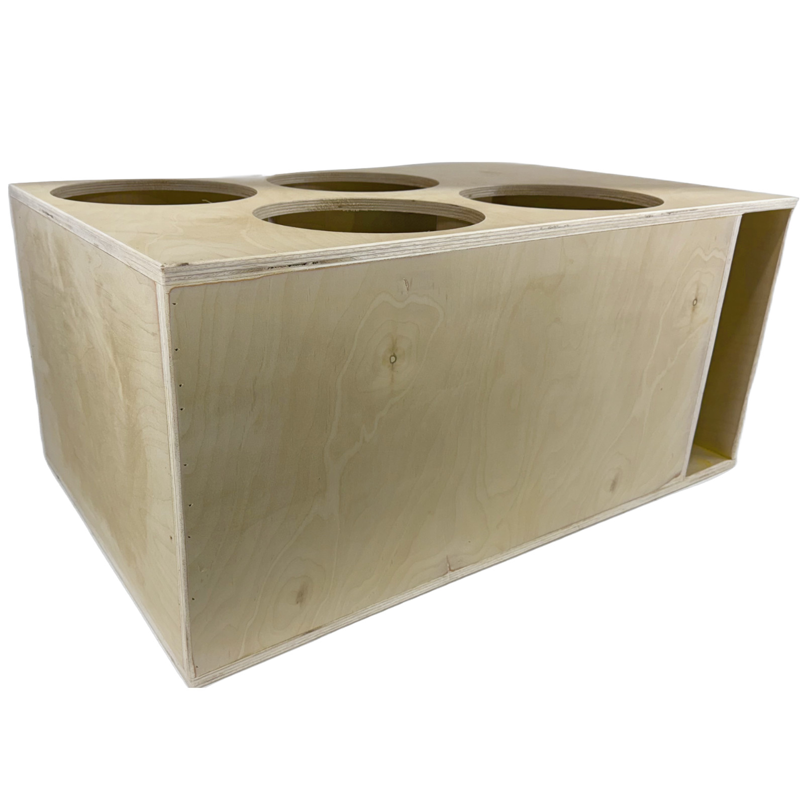 4X12" BIRCH 3/4 SPL EDITION Vented Subwoofer Box Ported Enclosure