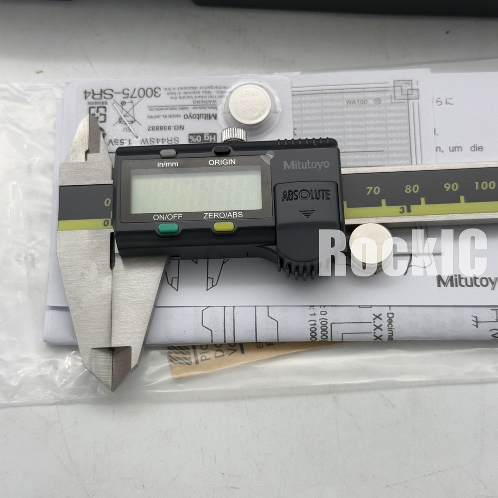 500-196-30 New Mitutoyo Digital Caliper | 0-6" (150mm) | Absolute Encoder